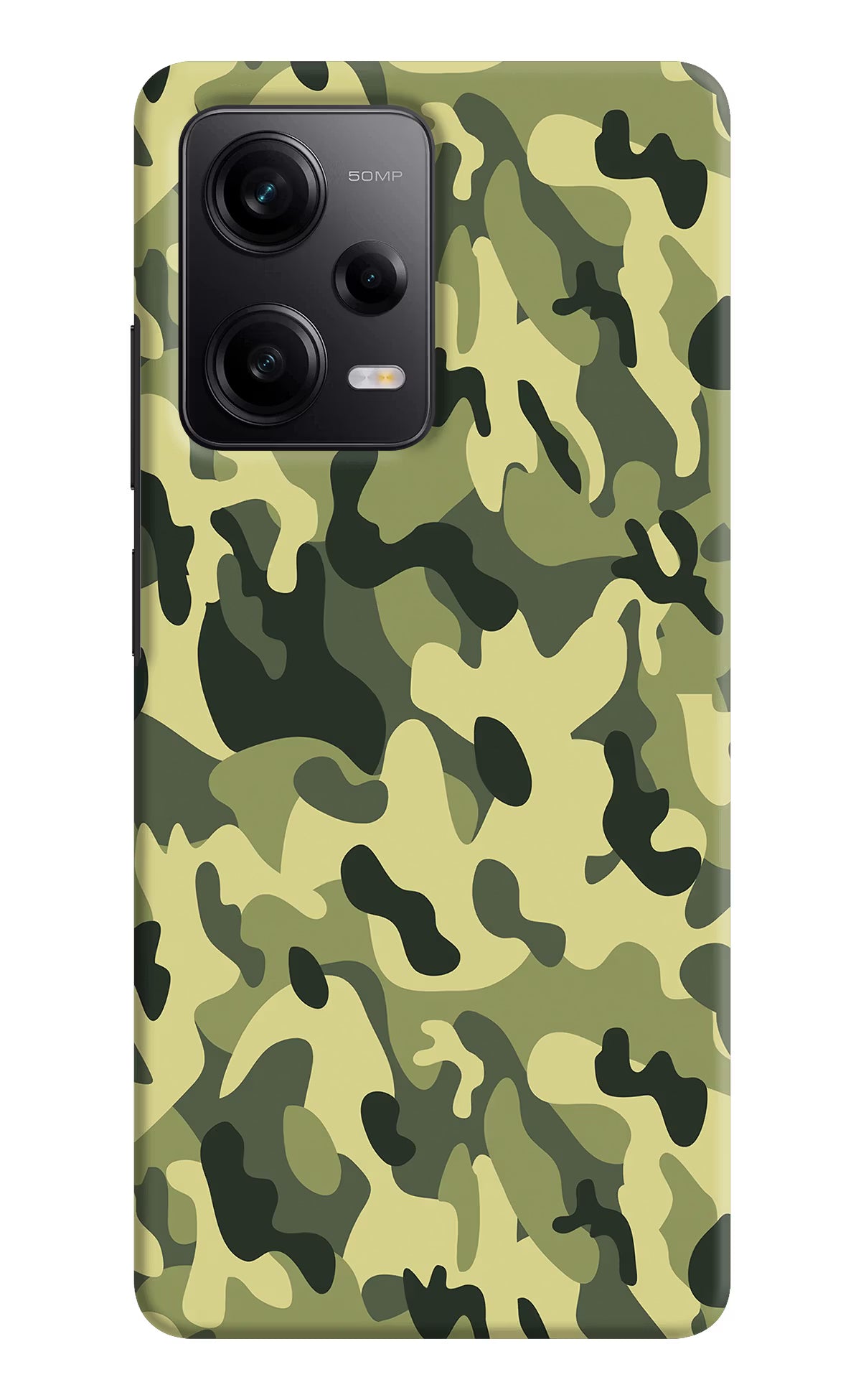 Camouflage Redmi Note 12 Pro 5G Hard Case Back Cover by Casekaro