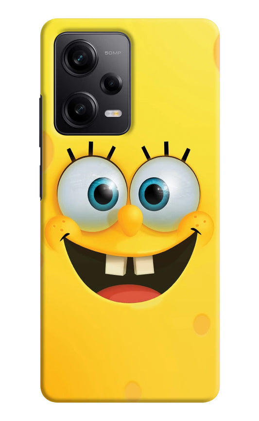 Sponge 1 Redmi Note 12 Pro 5G Hard Case Back Cover by Casekaro