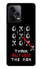 Think out of the BOX Redmi Note 12 Pro 5G Hard Case Back Cover by Casekaro