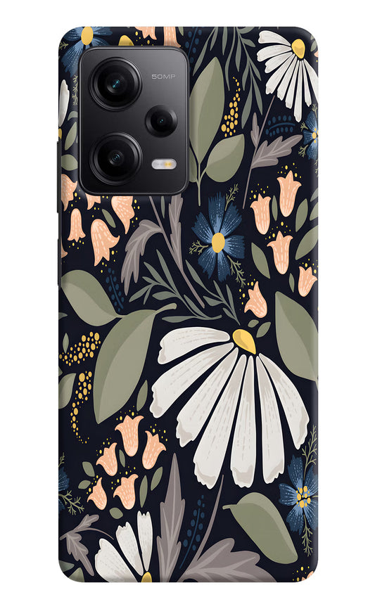 Flowers Art Redmi Note 12 Pro 5G Hard Case Back Cover by Casekaro