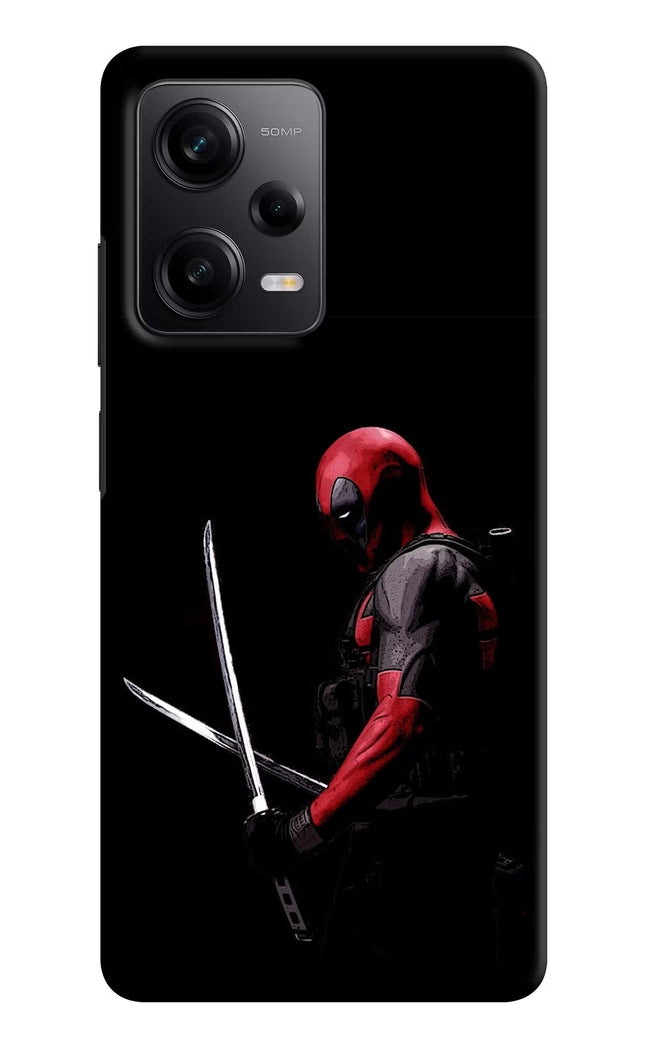 Deadpool Redmi Note 12 Pro 5G Hard Case Back Cover by Casekaro