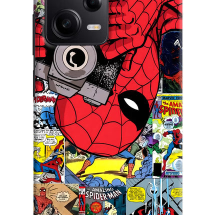 Spider Man Redmi Note 12 Pro 5G Hard Case Back Cover by Casekaro