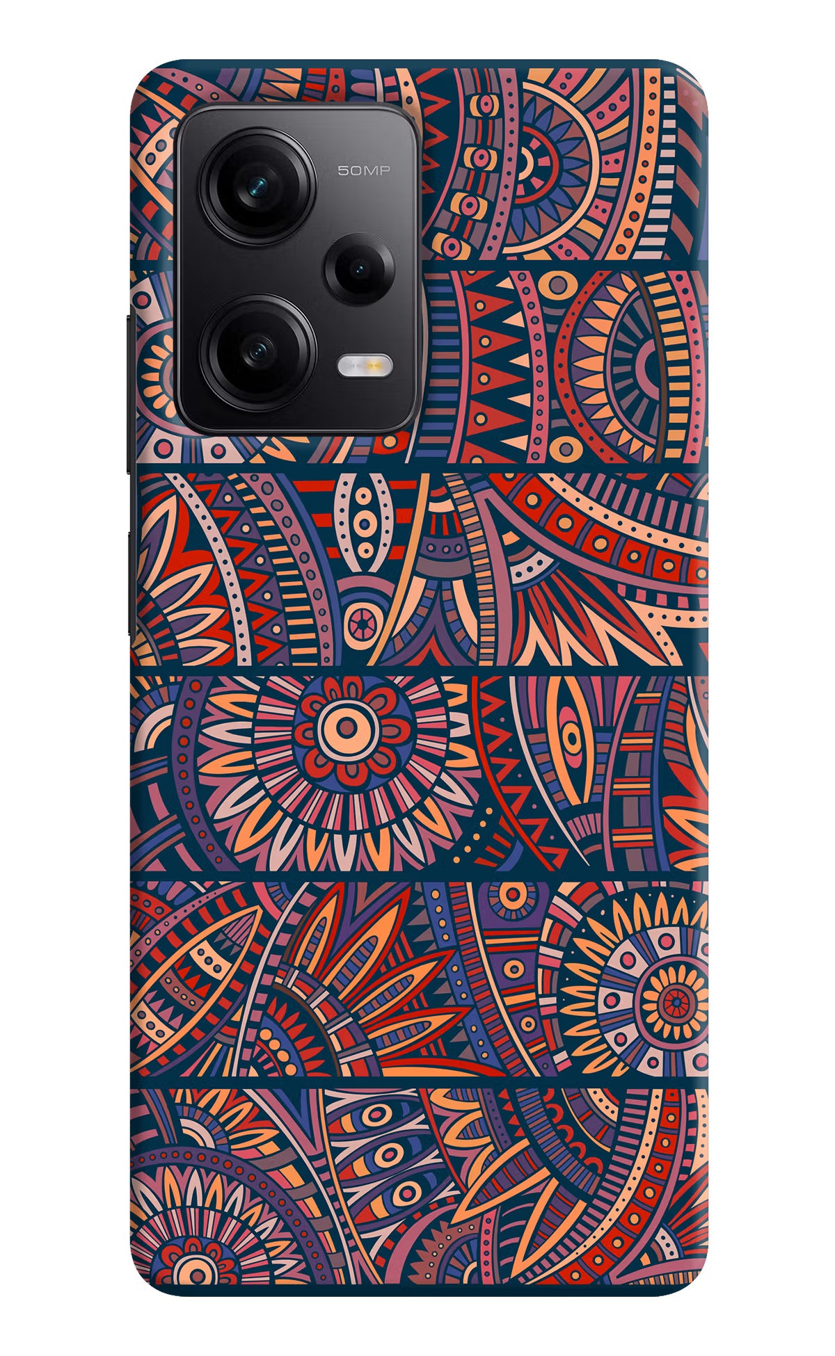 African Culture Design Redmi Note 12 Pro 5G Hard Case Back Cover by Casekaro