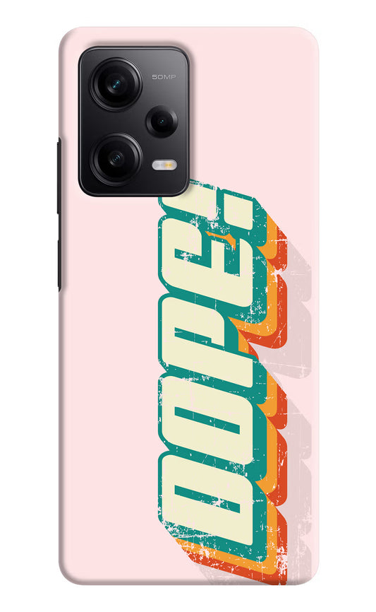 Dope Redmi Note 12 Pro 5G Hard Case Back Cover by Casekaro