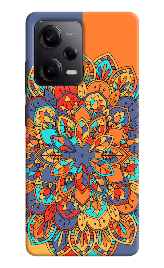 Color Mandala Redmi Note 12 Pro 5G Hard Case Back Cover by Casekaro