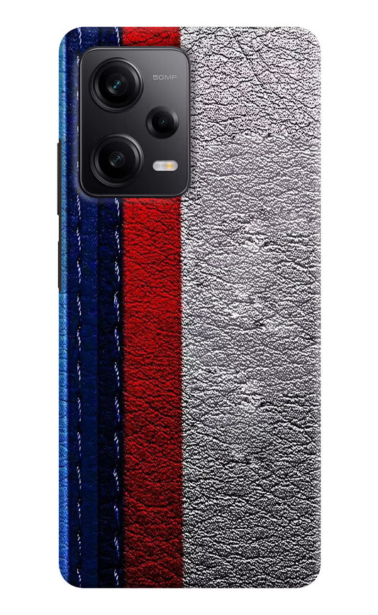 BMW Stripes Redmi Note 12 Pro 5G Hard Case Back Cover by Casekaro