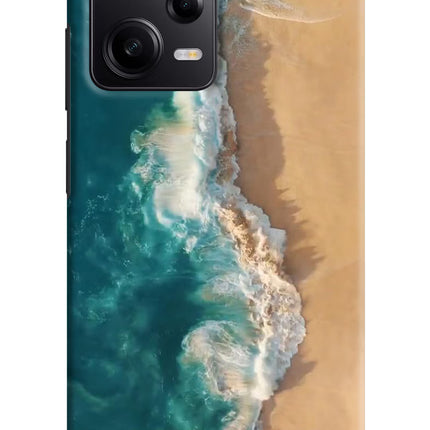 Ocean Beach Redmi Note 12 Pro 5G Hard Case Back Cover by Casekaro