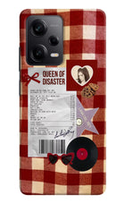 Queen of Disaster Redmi Note 12 Pro 5G Hard Case Back Cover by Casekaro