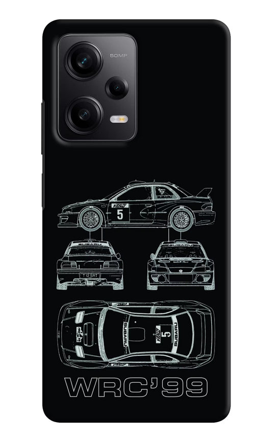 WRC'99 Redmi Note 12 Pro 5G Hard Case Back Cover by Casekaro