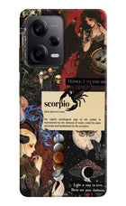 Scorpio Zodiac Redmi Note 12 Pro 5G Hard Case Back Cover by Casekaro