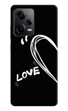 Love Line Redmi Note 12 Pro 5G Hard Case Back Cover by Casekaro
