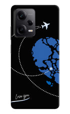 Love Orbit Redmi Note 12 Pro 5G Hard Case Back Cover by Casekaro