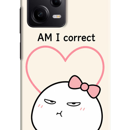 Always Right Redmi Note 12 Pro 5G Hard Case Back Cover by Casekaro