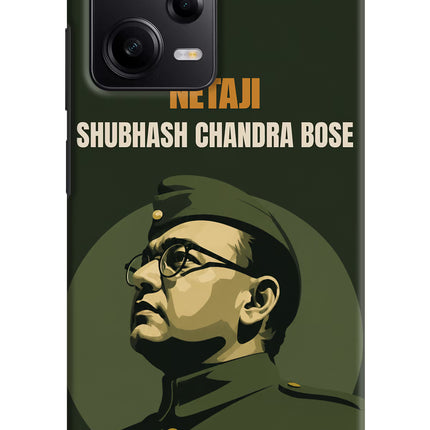 Netaji Legacy Redmi Note 12 Pro 5G Hard Case Back Cover by Casekaro