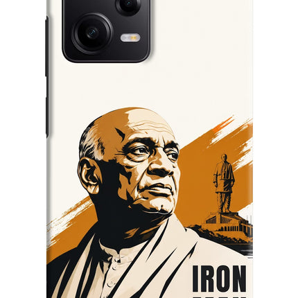 Sardar Patel Iron Will Redmi Note 12 Pro 5G Hard Case Back Cover by Casekaro