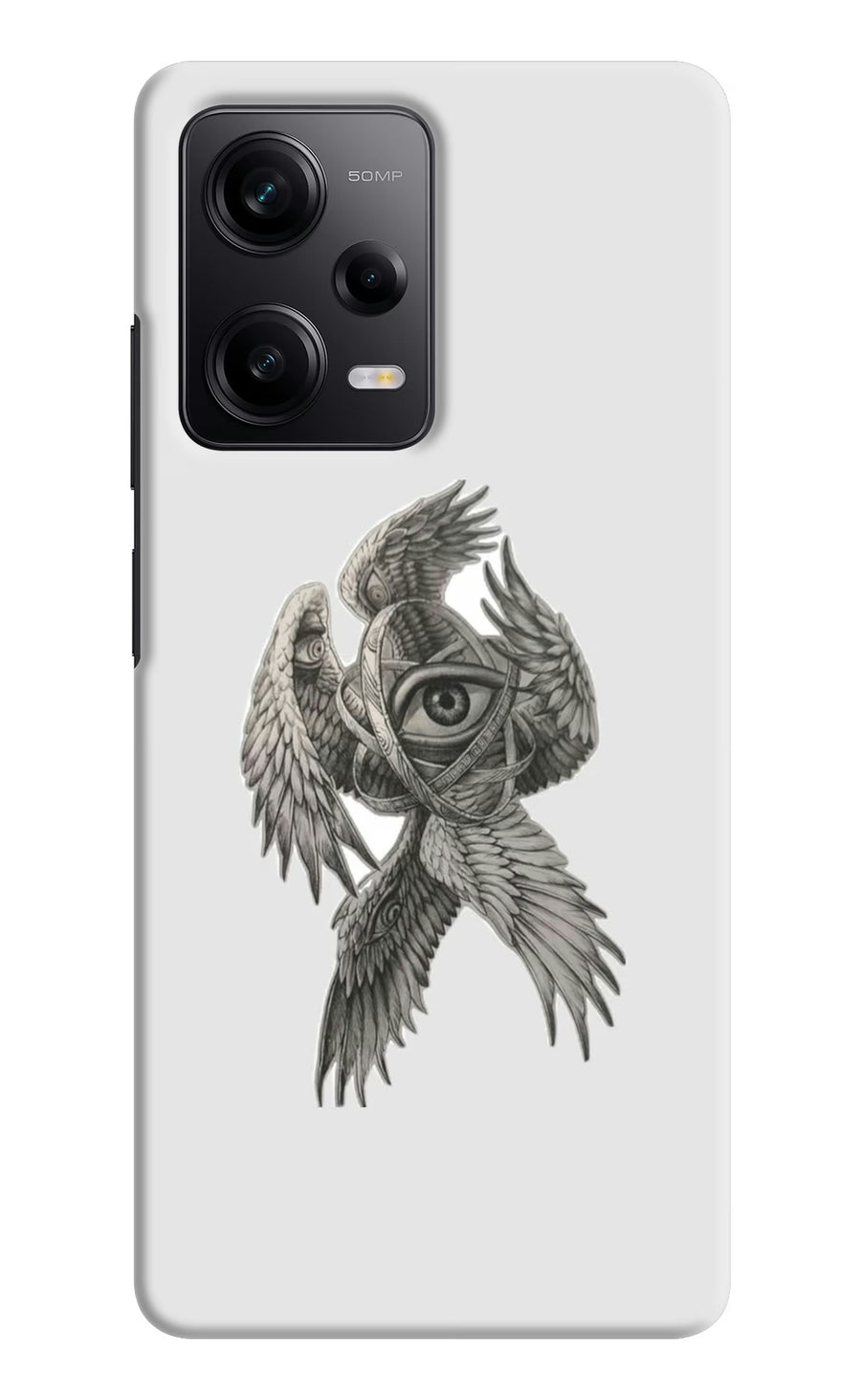 Accurate Angel Redmi Note 12 Pro 5G Back Cover, Hard case