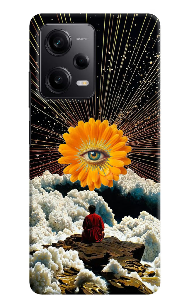 Cosmic Flower Redmi Note 12 Pro 5G Back Cover