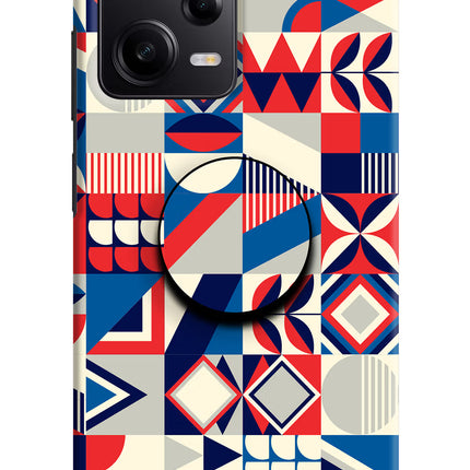 Colorful Pattern Redmi Note 12 Pro 5G Pop Case by Casekaro