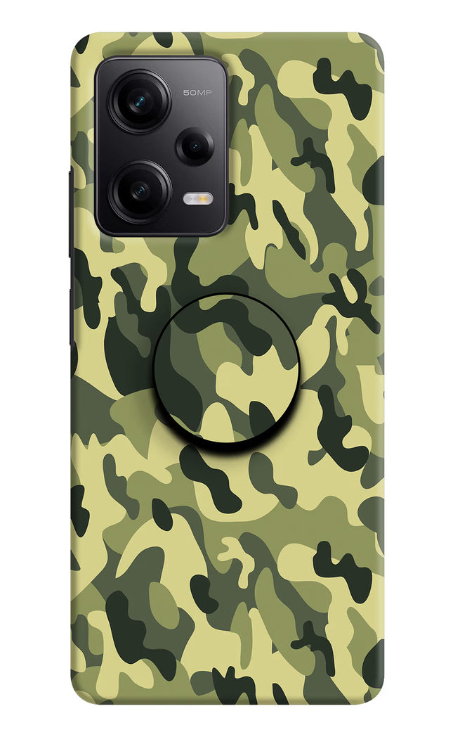 Camouflage Redmi Note 12 Pro 5G Pop Case by Casekaro