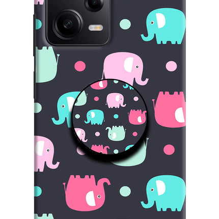 Baby Elephants Redmi Note 12 Pro 5G Pop Case by Casekaro