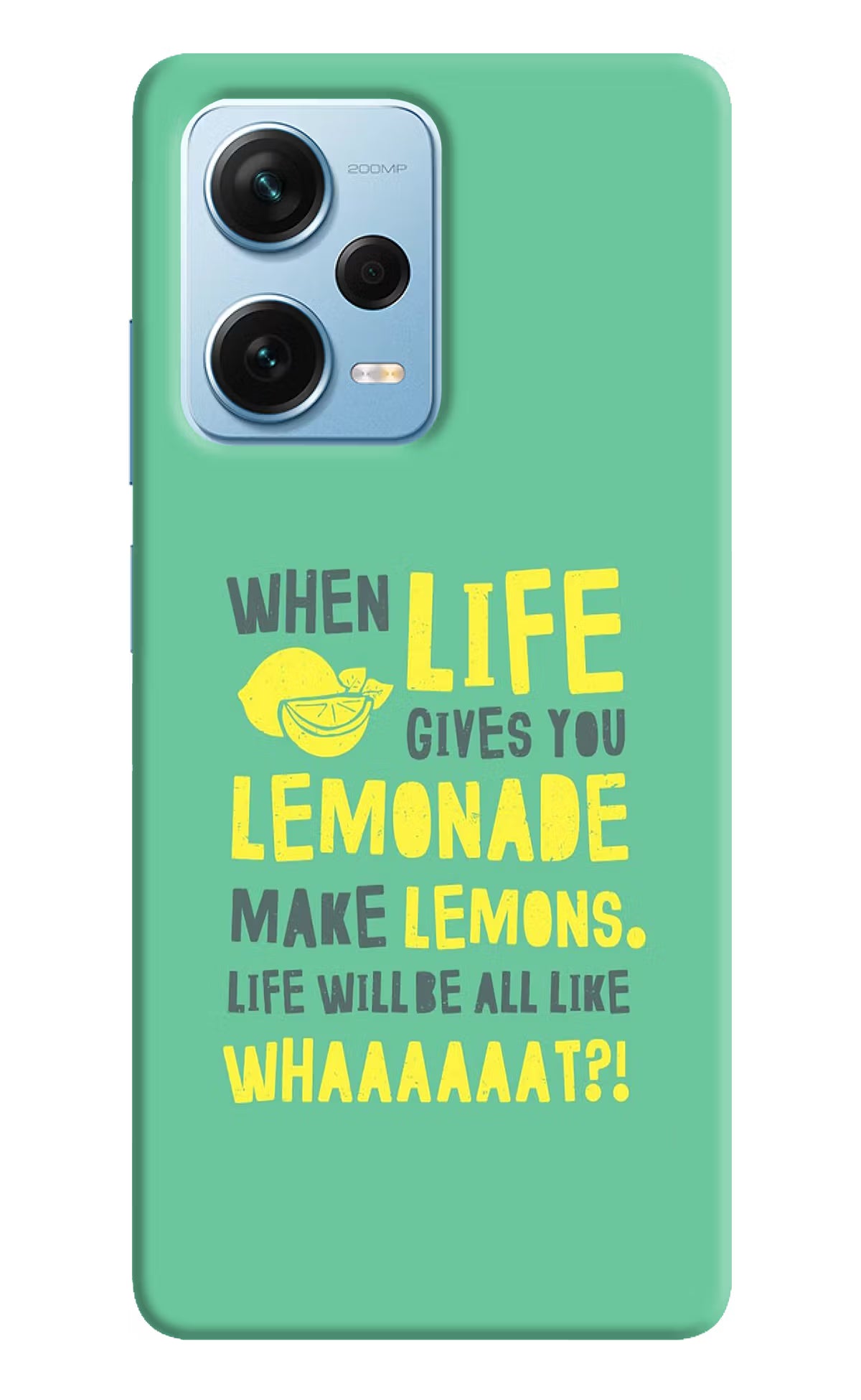 Quote Redmi Note 12 Pro+ 5G Hard Case Back Cover by Casekaro