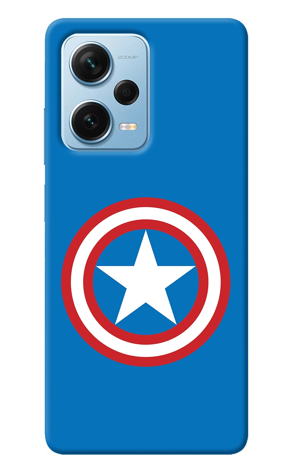 Captain America Logo Redmi Note 12 Pro+ 5G Back Cover