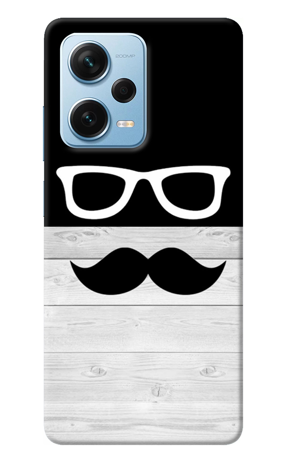 Mustache Redmi Note 12 Pro+ 5G Back Cover