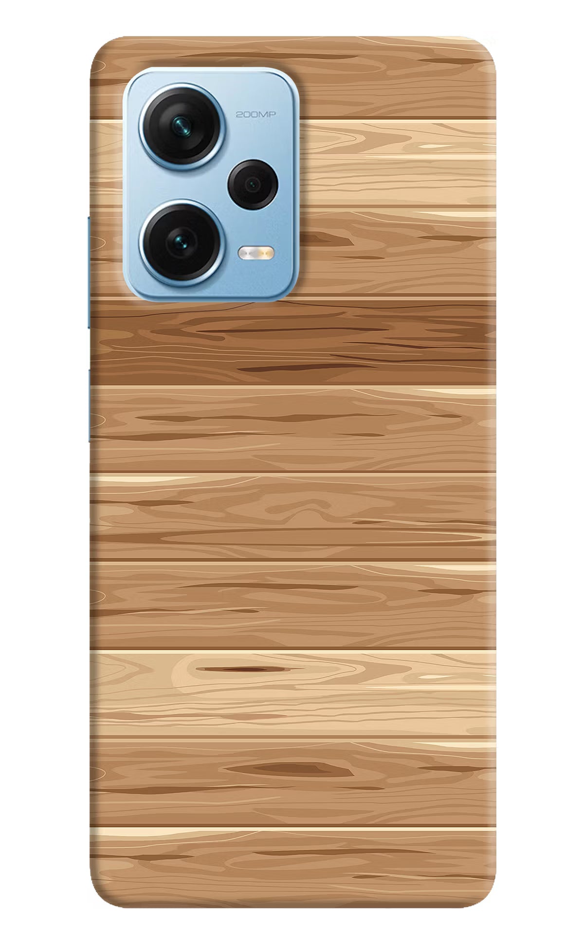 Wooden Vector Redmi Note 12 Pro+ 5G Hard Case Back Cover by Casekaro