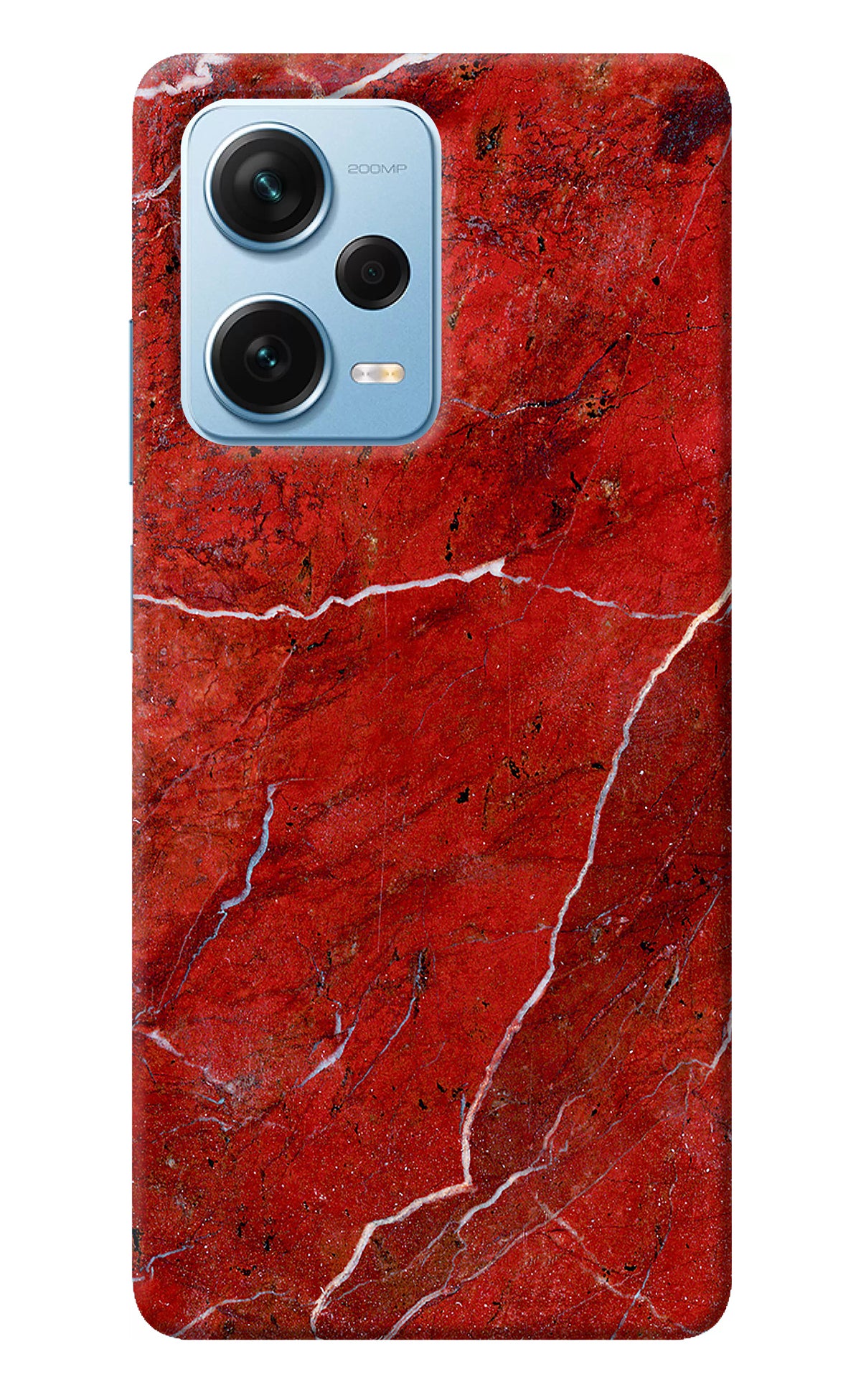 Red Marble Design Redmi Note 12 Pro+ 5G Back Cover