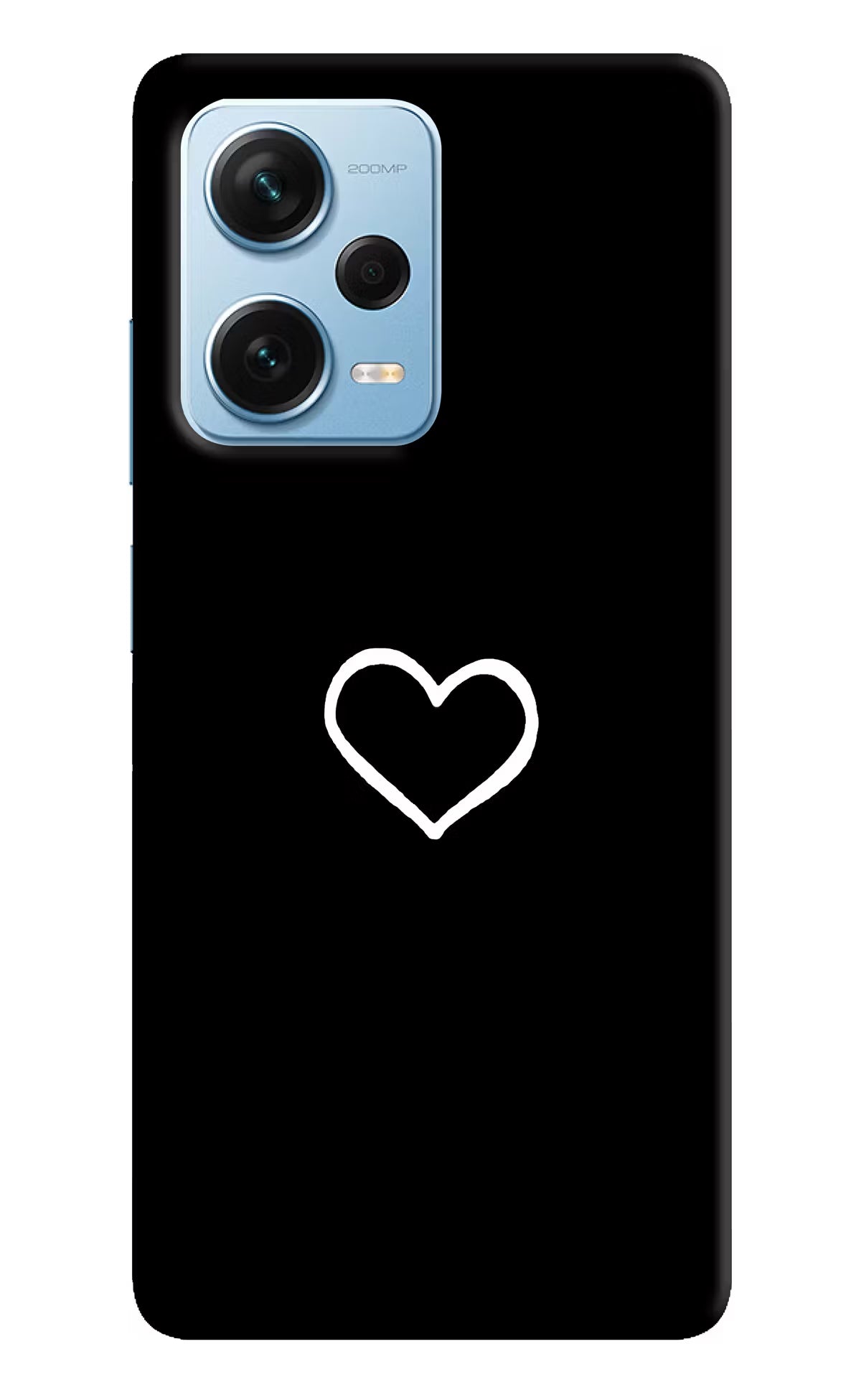 Heart Redmi Note 12 Pro+ 5G Hard Case Back Cover by Casekaro