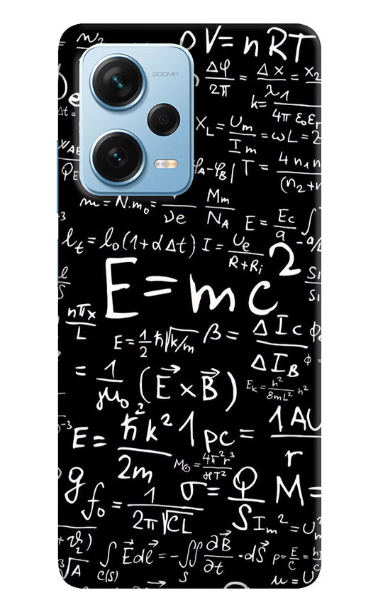 Physics Formula Redmi Note 12 Pro+ 5G Hard Case Back Cover by Casekaro