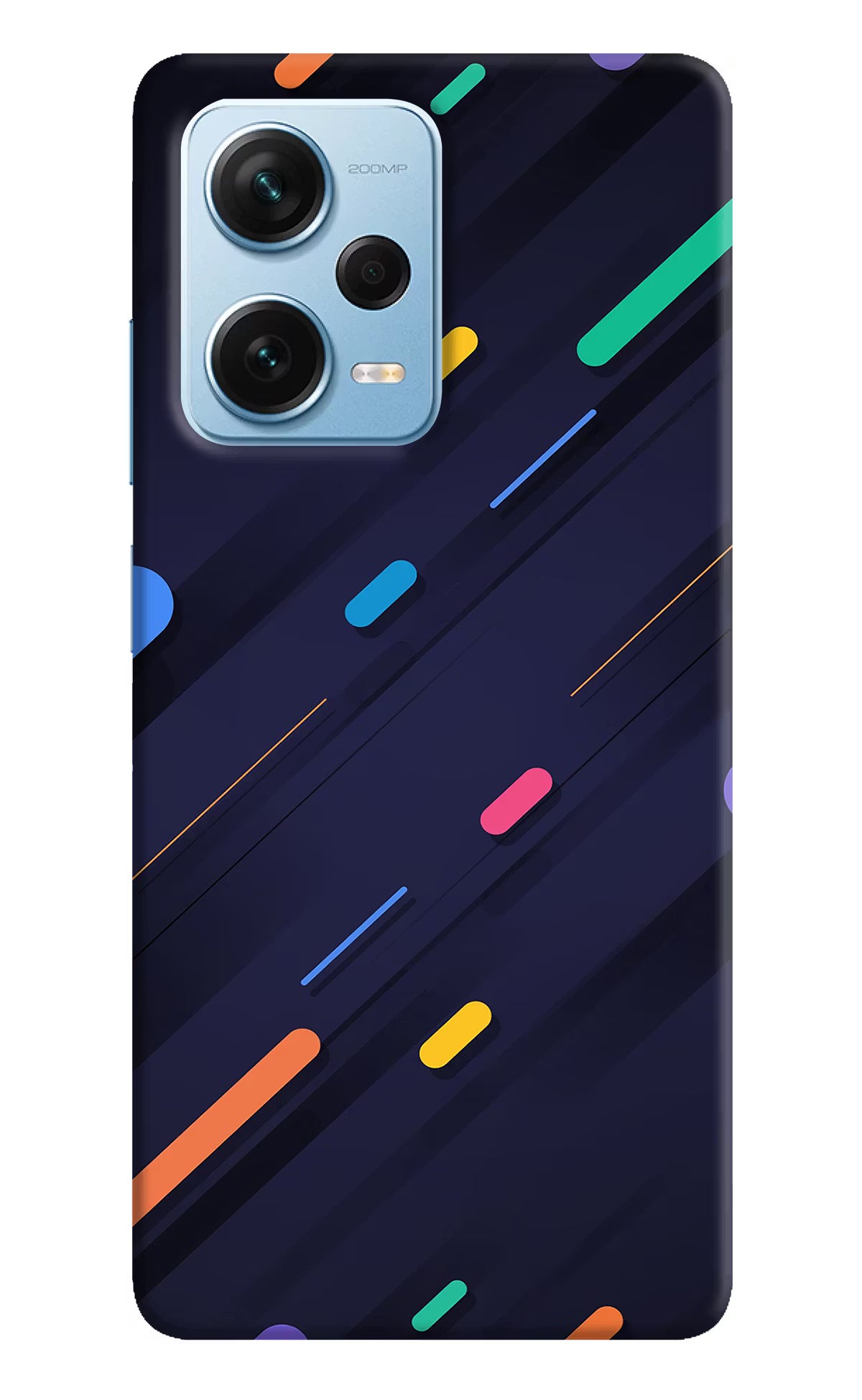 Abstract Design Redmi Note 12 Pro+ 5G Hard Case Back Cover by Casekaro