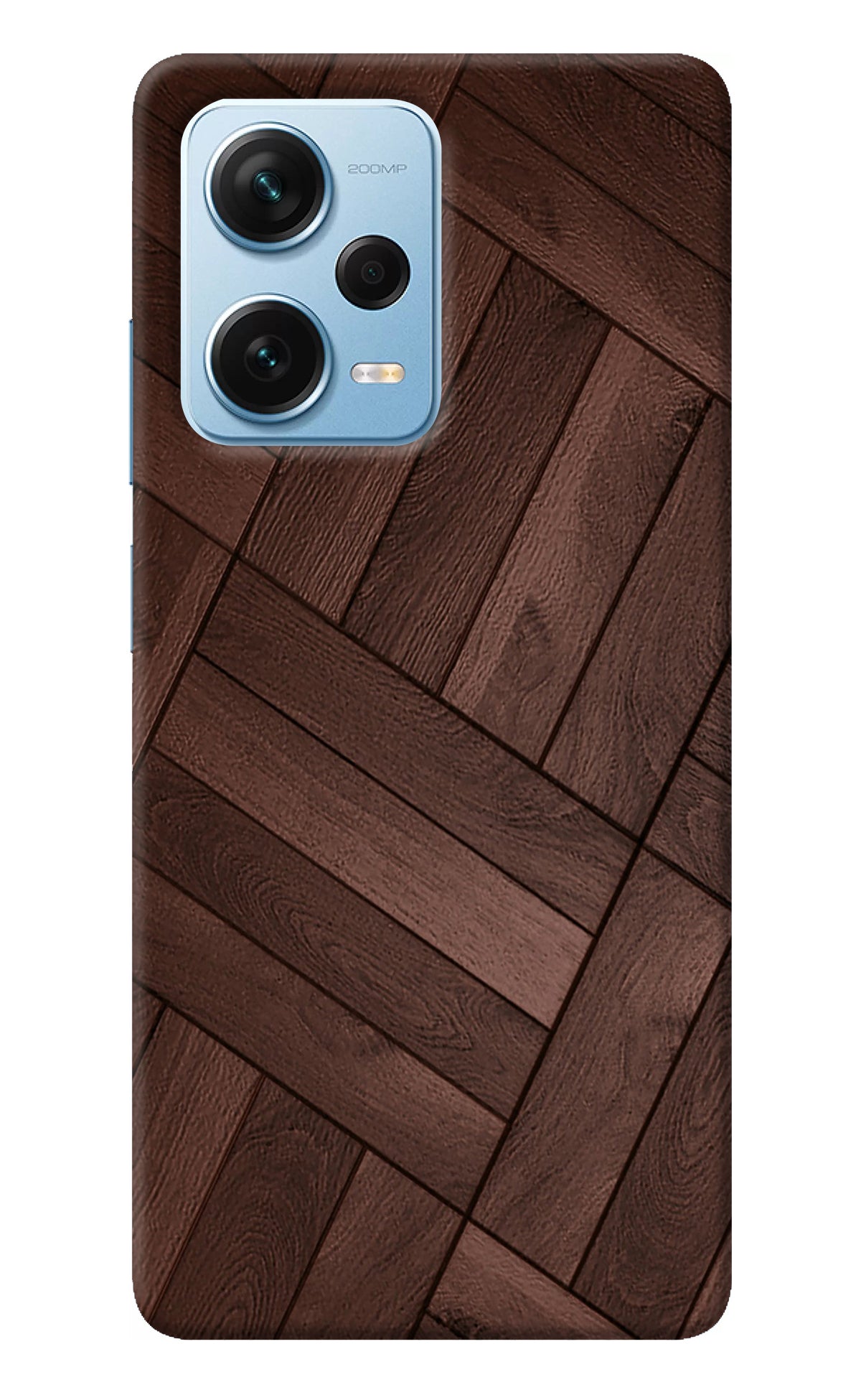 Wooden Texture Design Redmi Note 12 Pro+ 5G Back Cover