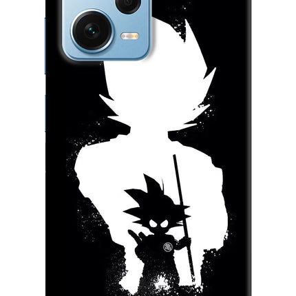 Goku Shadow Redmi Note 12 Pro+ 5G Hard Case Back Cover by Casekaro