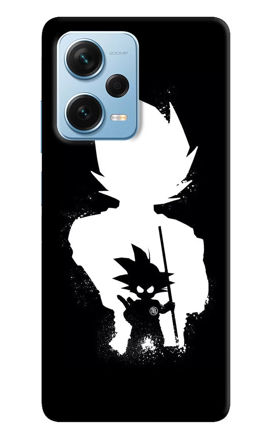 Goku Shadow Redmi Note 12 Pro+ 5G Hard Case Back Cover by Casekaro