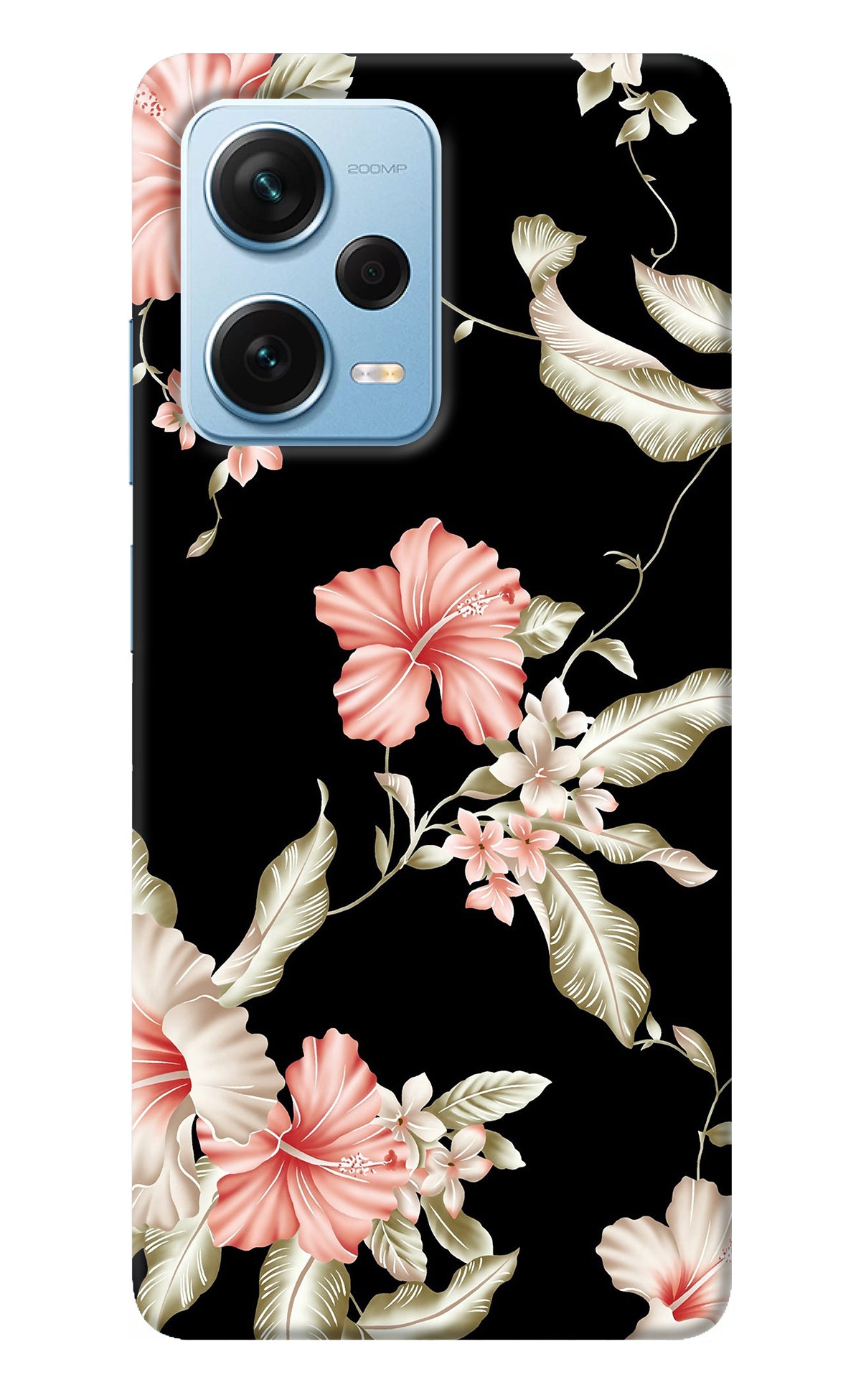 Flowers Redmi Note 12 Pro+ 5G Back Cover