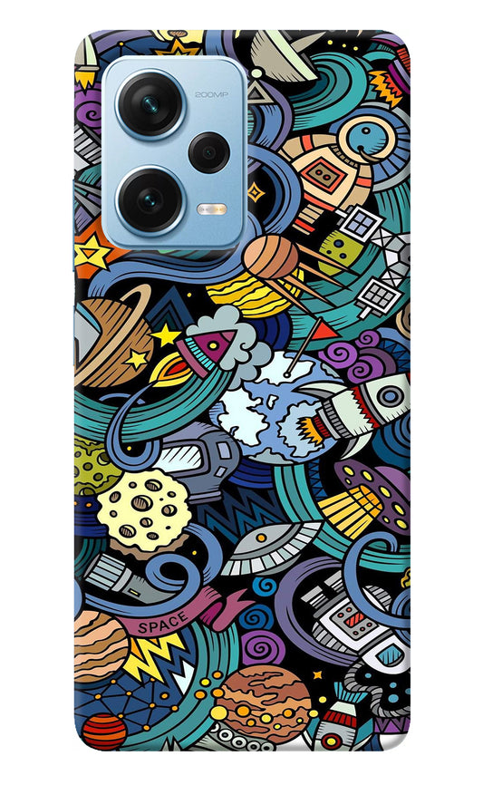 Space Abstract Redmi Note 12 Pro+ 5G Back Cover