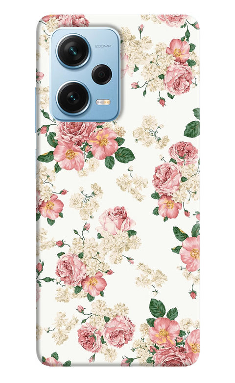 Flowers Redmi Note 12 Pro+ 5G Back Cover