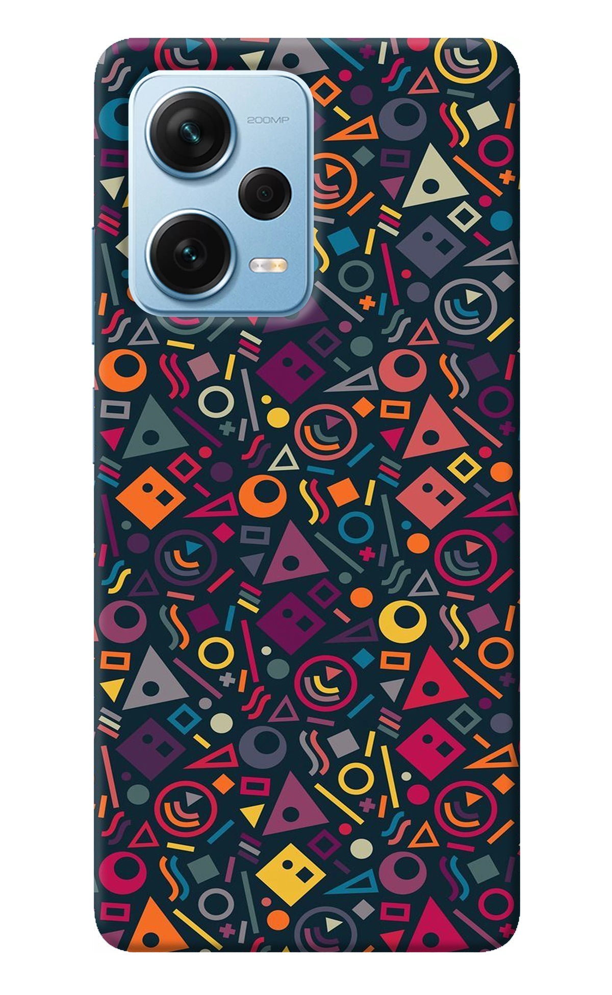 Geometric Abstract Redmi Note 12 Pro+ 5G Back Cover