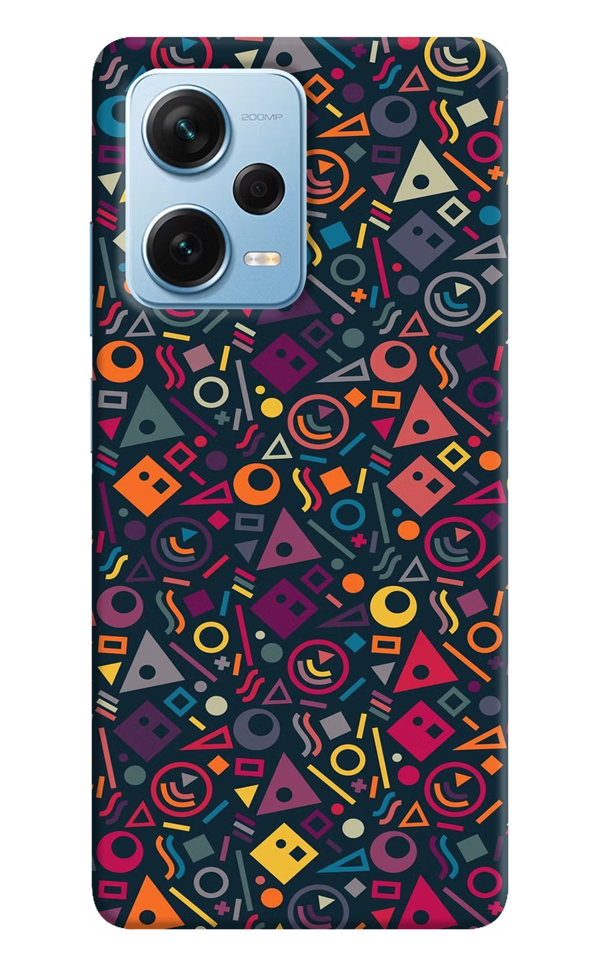 Geometric Abstract Redmi Note 12 Pro+ 5G Hard Case Back Cover by Casekaro