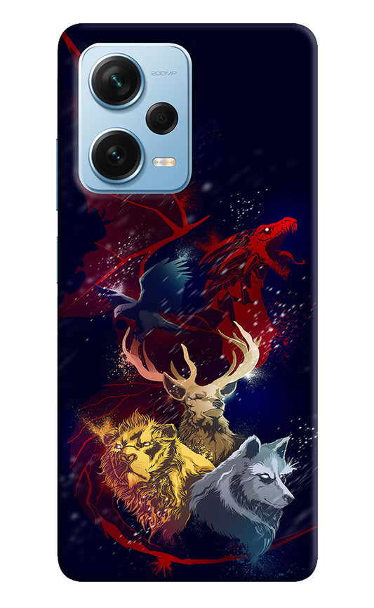 Game Of Thrones Redmi Note 12 Pro+ 5G Hard Case Back Cover by Casekaro
