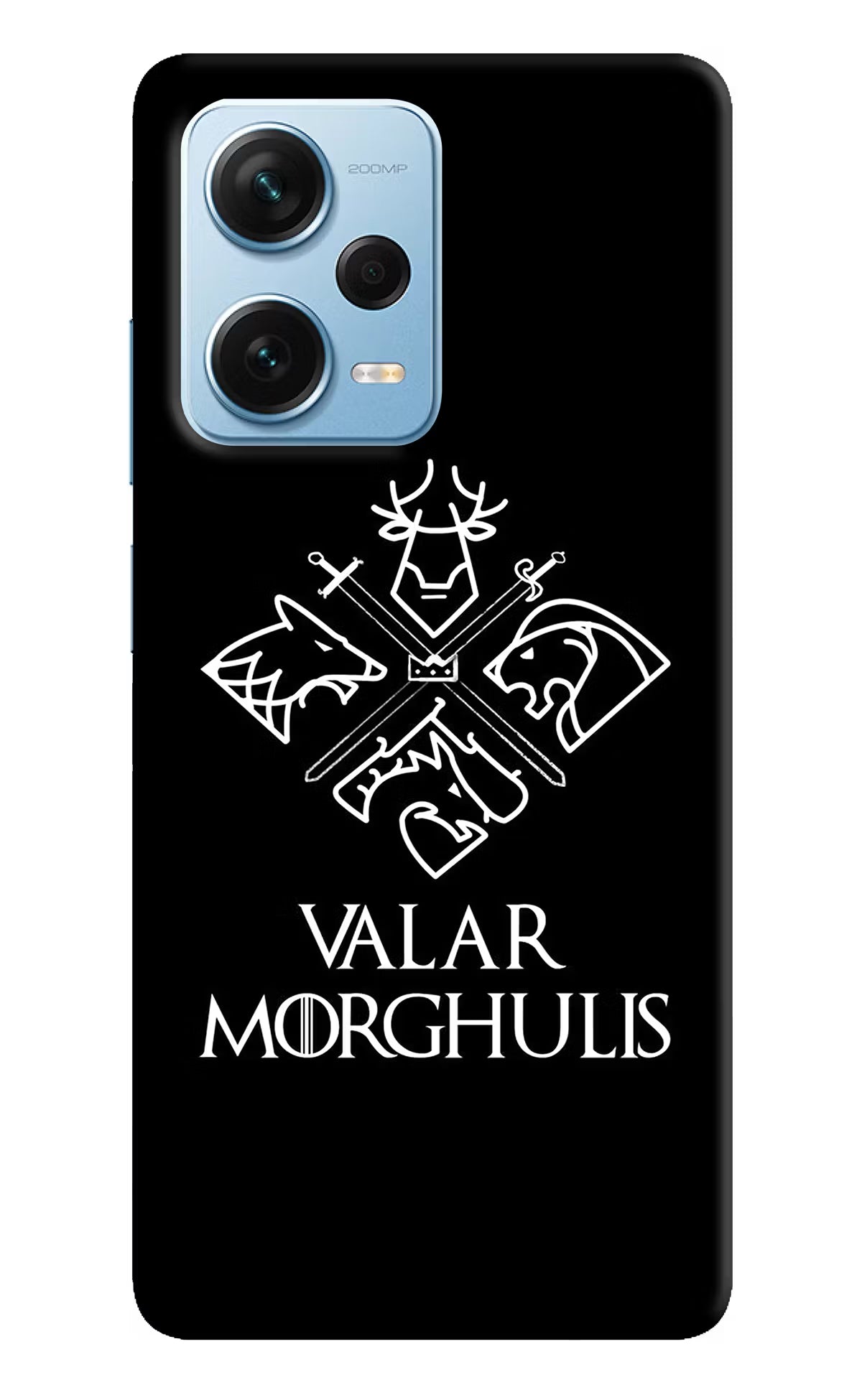 Valar Morghulis | Game Of Thrones Redmi Note 12 Pro+ 5G Hard Case Back Cover by Casekaro