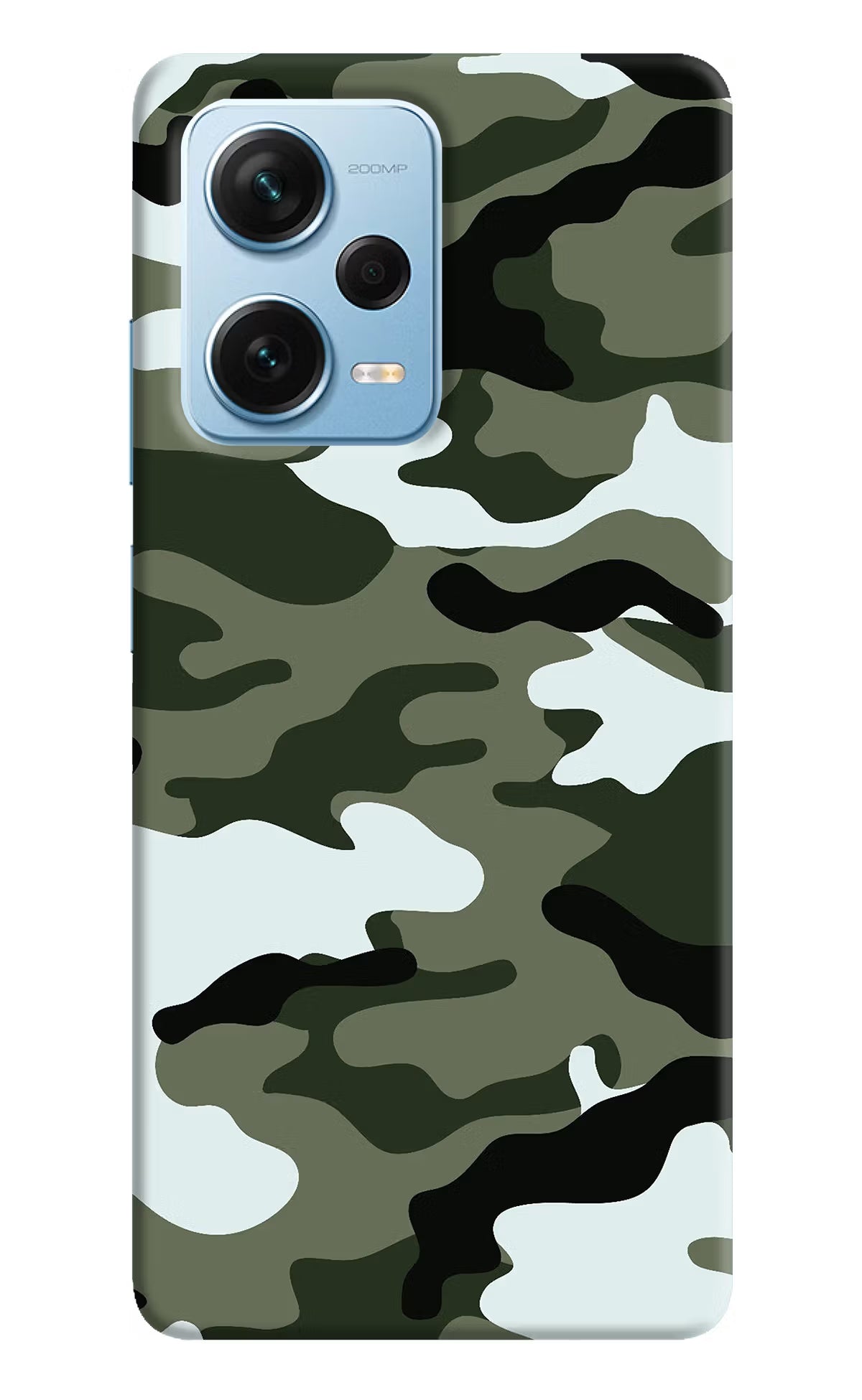 Camouflage Redmi Note 12 Pro+ 5G Hard Case Back Cover by Casekaro