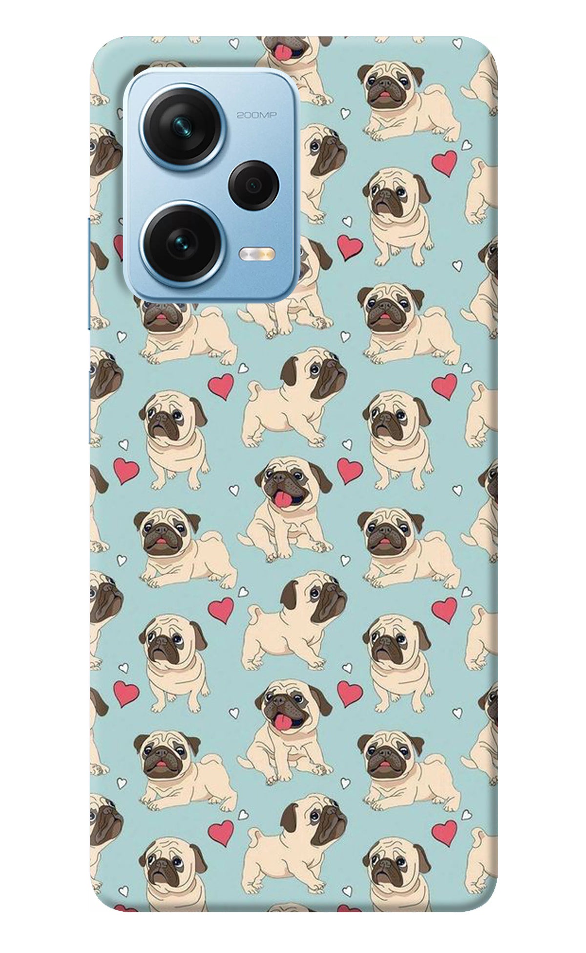 Pug Dog Redmi Note 12 Pro+ 5G Back Cover