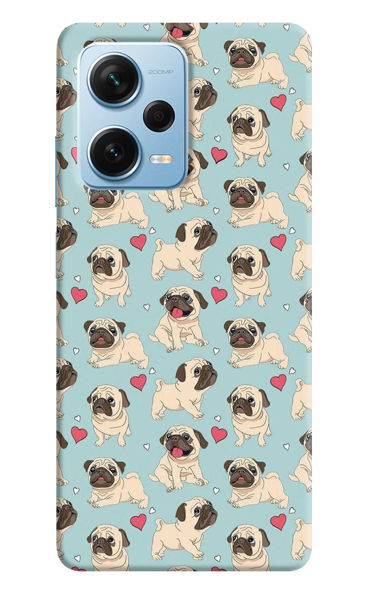 Pug Dog Redmi Note 12 Pro+ 5G Hard Case Back Cover by Casekaro
