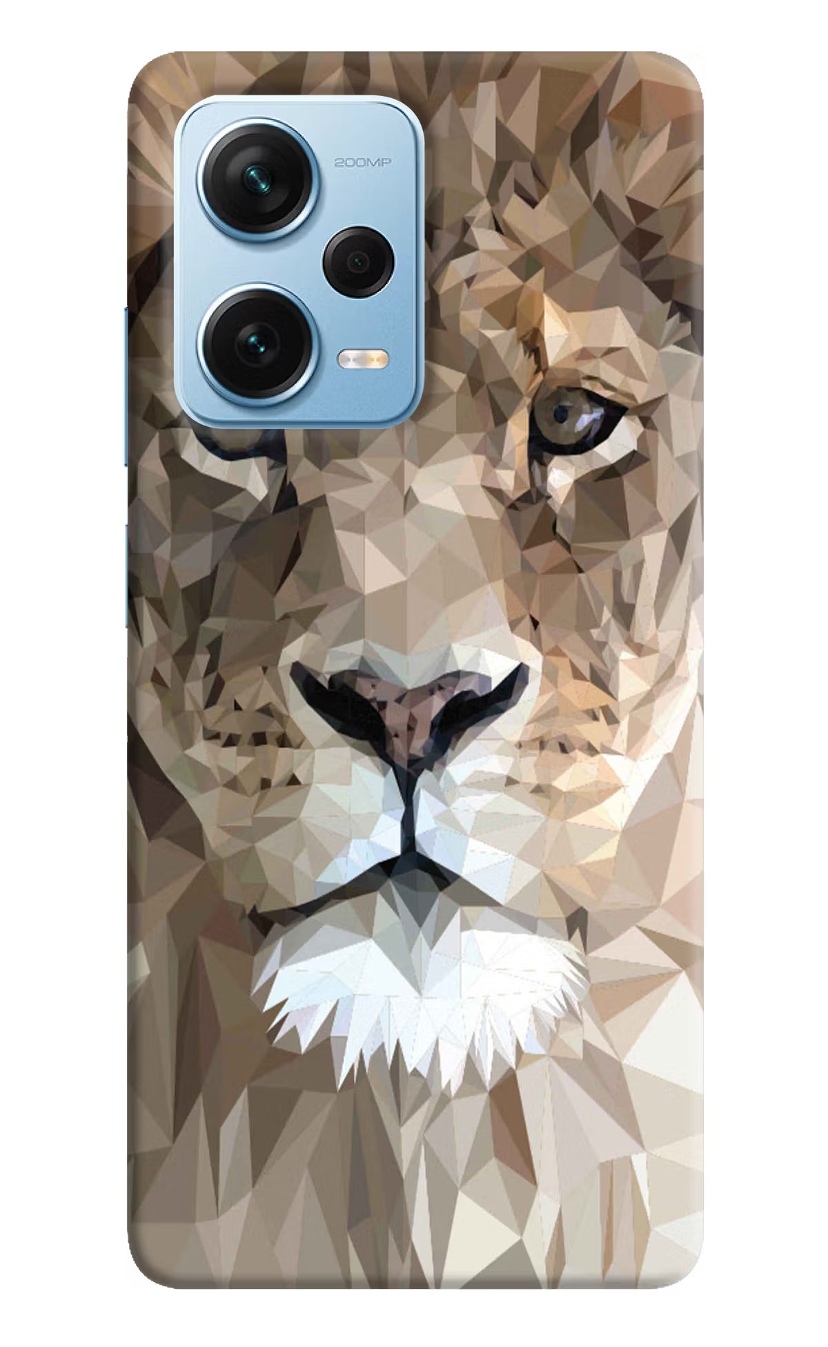 Lion Art Redmi Note 12 Pro+ 5G Hard Case Back Cover by Casekaro