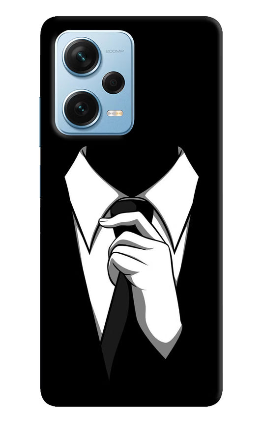 Black Tie Redmi Note 12 Pro+ 5G Hard Case Back Cover by Casekaro