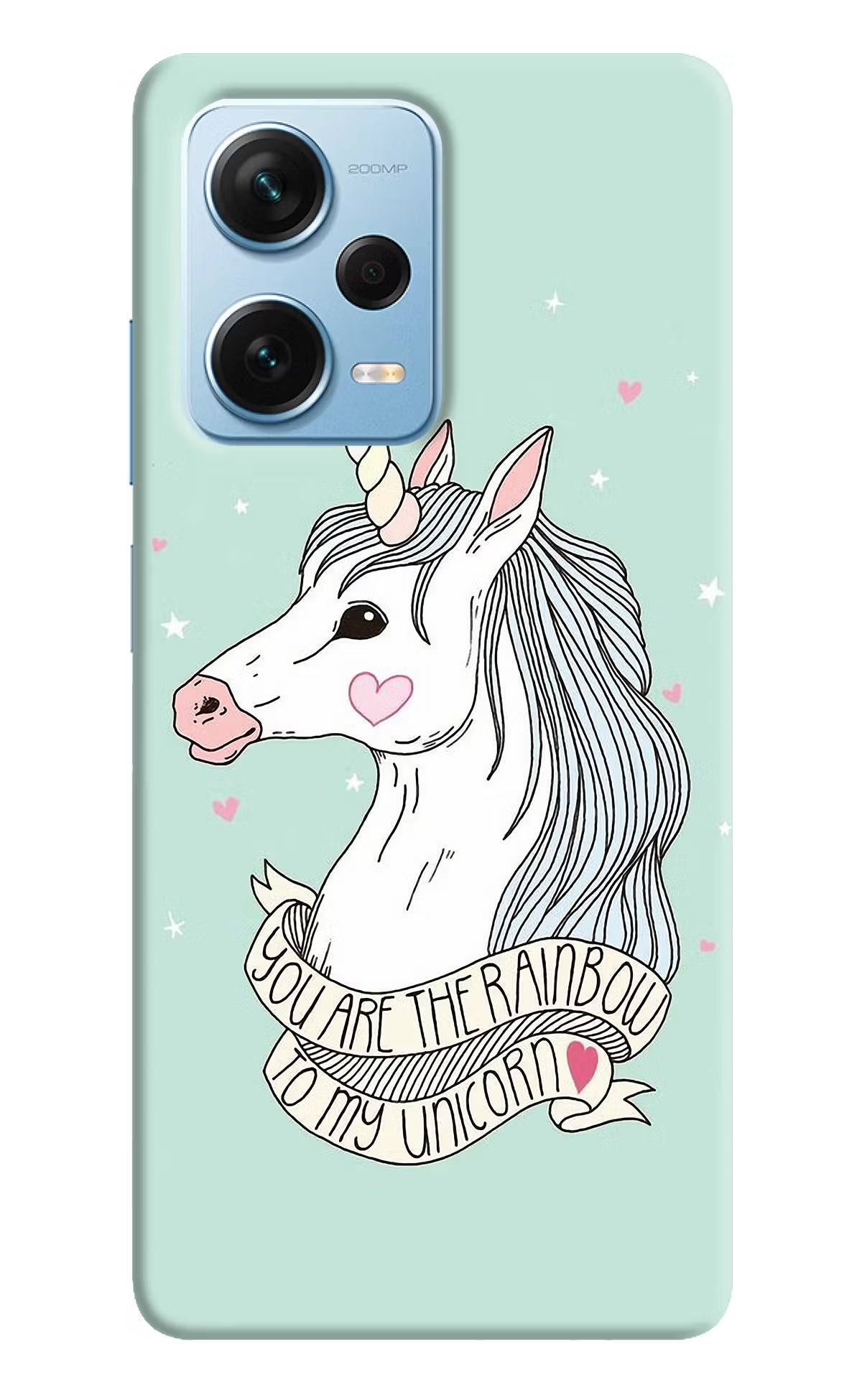 Unicorn Wallpaper Redmi Note 12 Pro+ 5G Hard Case Back Cover by Casekaro