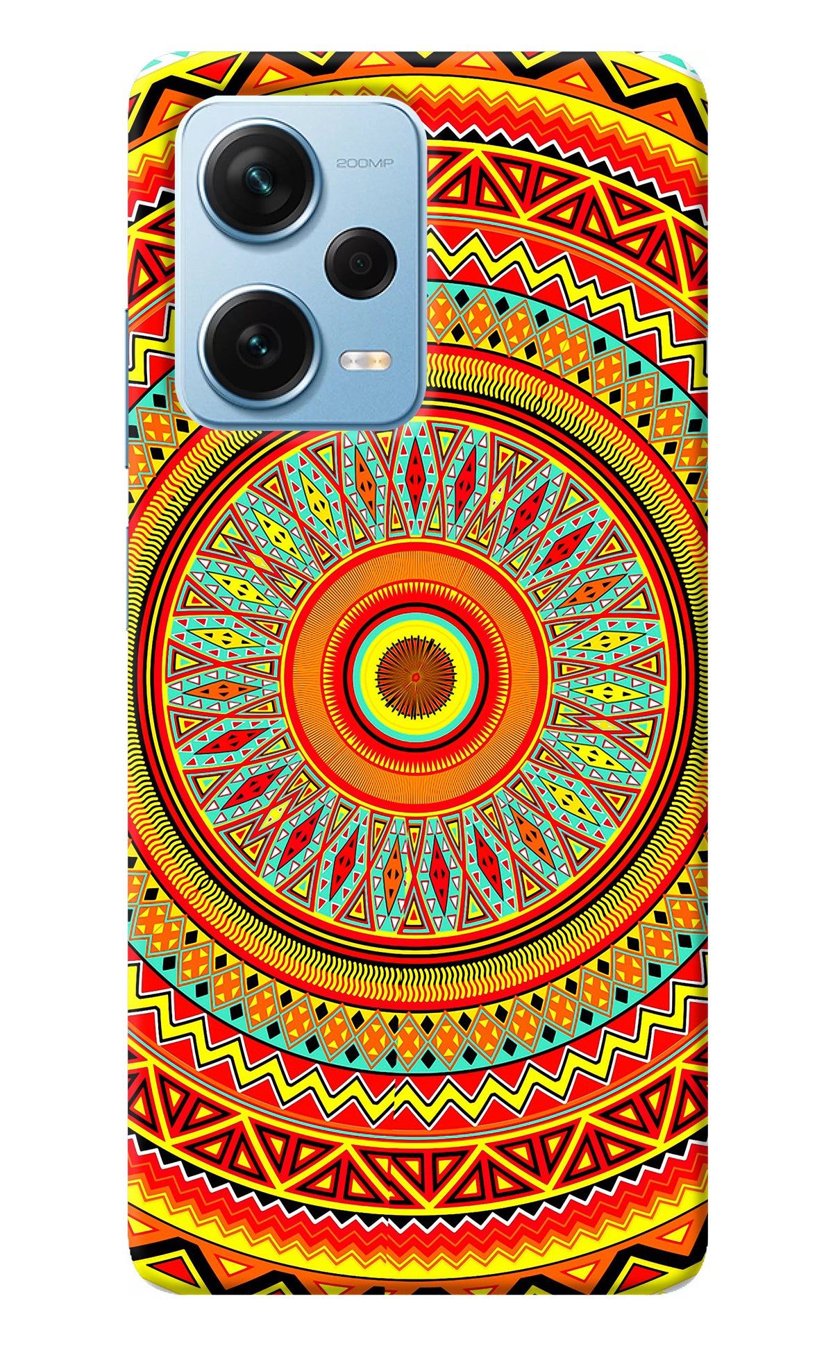 Mandala Pattern Redmi Note 12 Pro+ 5G Back Cover