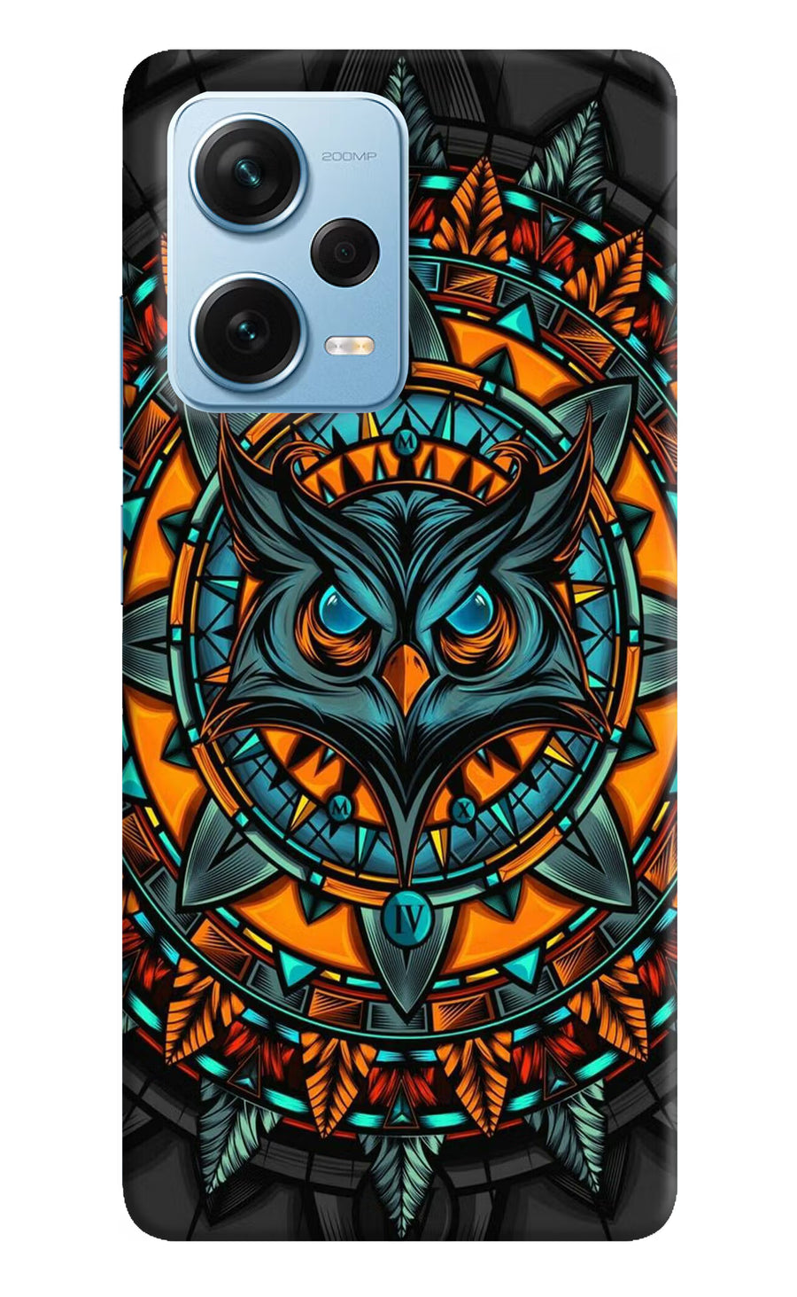Angry Owl Art Redmi Note 12 Pro+ 5G Back Cover, Hard case
